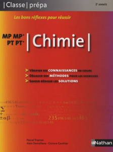 Chimie MP-MP*-PT-PT* - Frajman Pascal ; Demolliens Alain ; Gauthier Corin