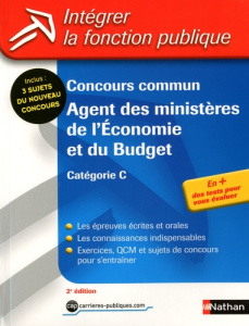 Concours commun Agent des ministères de l'Economie et du Budget. Catégorie C, 2e édition - Tuccinardi Pascal