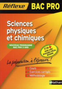 BAC PRO - Sciences physiques et chimiques - Sapience Daniel