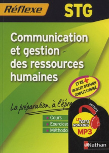STG - Communication et gestion des ressources humaines - Dubos Annie ; Garnier Laurence
