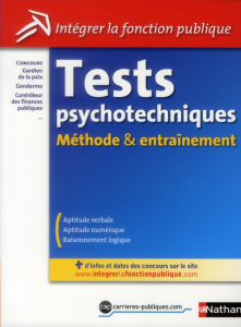 Tests psychotechniques. Méthode & entraînement - Simonin Elisabeth