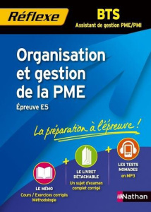 Organisation et gestion de la PME BTS assistant de gestion PME/PMI. Epreuve E5 - Favro Eric