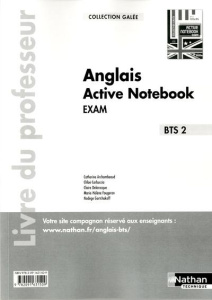 ACTIVE NOTEBOOK BTS 2 ANGLAIS GALEE LIVRE DU PROFESSEUR - ARCHAMBEAUD/FOUGERON