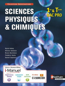 Sciences physiques et chimiques 1re et Tle Bac Pro - Aubry Hervé ; Aumaire Olivier ; Bertolaso Bruno ;
