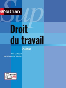 Droit du travail. 2e édition - Le Nouvel Anne ; Volpelier Marie-Françoise