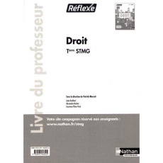 Droit Tle STMG Réflexe. Livre du professeur, Edition 2017 - Mercati Patrick ; Brulhart Jean ; Bucher Alexandra