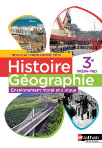 Histoire Géographie Enseignement moral et civique 3e prépa-pro. Edition 2017 - Godeau Eric ; Godard Olivier ; Jacq Guillaume ; Lo