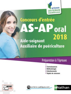 Concours d'entrée Aide-soignant Auxiliaire de puériculture. Epreuve orale, Edition 2018 - Godrie Annie ; Rebih Louisa