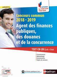 Concours commun Agent des finances publiques, des douanes et de la concurrence, catégorie C. Tout-en - Tuccinardi Pascal ; Barnet Laurent ; Bon Danièle ;