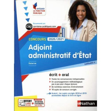 Adjoint administratif d'Etat. Externe catégorie C, Edition 2020-2021 - Tuccinardi Pascal ; Barnet Laurent ; Bon Danièle ;