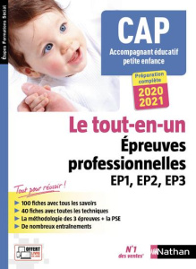 CAP Accompagnant éducatif petite enfance. Epreuves professionnelles EP1, EP2, EP3 épreuve de PSE, - Rebih Louisa