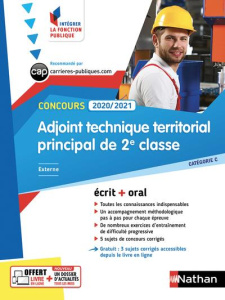 Concours adjoint technique territorial principal de 2e classe externe. Catégorie C. Ecrit oral, Ed - Fischer Laurent ; Simonin Elisabeth