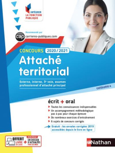 Attaché territorial Concours externe, interne, 3e voie et examen professionnel d'attaché principal. - Tuccinardi Pascal ; Gauthier Joëlle
