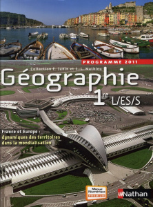 Géographie 1re L/ES/S. Format compact, programme 2011 - Janin Eric