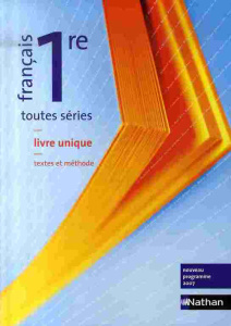 Français 1re toutes séries. Livre unique textes et méthode, Edition 2007 - Aurégan Pierre ; Bernolle Marie-Anne ; Castiglione