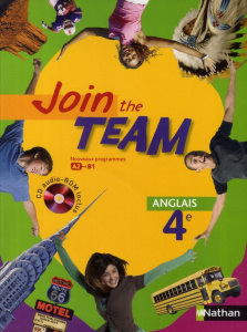 Anglais 4e Join the Team. Avec 1 CD audio - Gernigon Christian ; Dowling Cyril ; Garner Charlo