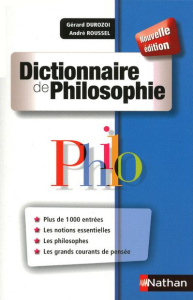 Dictionnaire de Philosophie - Durozoi Gérard ; Roussel André