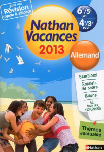 Cahier de vacances 2013 allemand 6e/5e lv1 - 4e/3e lv2 - Drebber Matthias ; Rozen Janine
