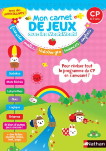 Mon carnet de jeux avec les MoshiMoshi CP - Colin Bénédicte ; Chica Stéphanie