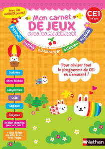 Mon carnet de jeux avec les MoshiMoshi CE1 - Bertholet Claire ; Chica Stéphanie