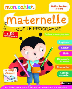Mon cahier maternelle Petite Section. Tout le programme - Kretz-Idas Françoise ; Salinas Brigitte ; Boisnard