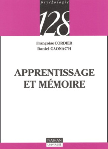 APPRENTISSAGE ET MEMOIRE - CORDIER / GAONAC'H