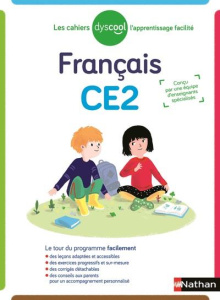 Français CE2 Les cahiers Dyscool. Edition 2019 [ADAPTE AUX DYS - MARTIN/PETIT-JEAN