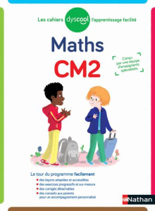 Maths CM2 Les cahiers Dyscool [ADAPTE AUX DYS - Petit-Jean Isabelle ; Martin Stéphanie ; Souza-Bla