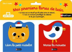 Léon le petit matelot ; Marie la mouette. Pack en 2 volumes - Cosneau Géraldine