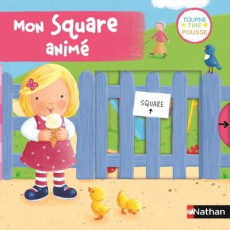 Mon square animé. Tourne, tire, pousse - Finn Rebecca