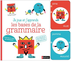 Les bases de la grammaire. Avec un jeu de cartes - Zamorano Cécile ; Maupomé Frédéric ; Gauthier Davi