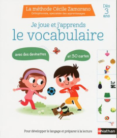 Je joue et j'apprends le vocabulaire. Edition 2019 - Zamorano Cécile