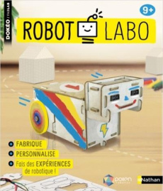 Coffret Robot labo. Pour apprendre les bases de la robotique sans ordinateur - COLLECTIF D'AUTEURS