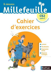 Le nouveau Millefeuille CE2. Cahier d'exercices, Edition 2023 - Demongin Christian