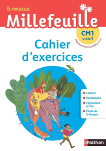 Le nouveau Millefeuille CM1. Cahier d'exercices, Edition 2023 - Demongin Christian