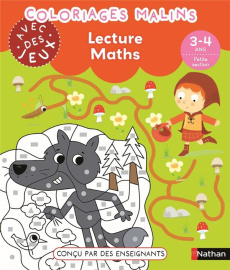 Coloriages malins - Lecture Maths. 3-4 ans - Petite section - Colin Bénédicte ; Chambon Christelle ; Vidal Maria