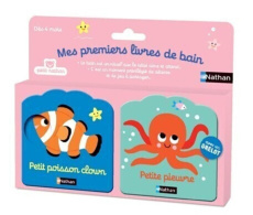 Petit poisson clown, Petite pieuvre. Pack en 2 volumes - Dall'Ava Caroline