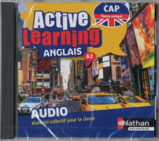 Anglais CAP A2 Tome unique Active learning. Edition 2019. 1 CD audio MP3 - COLLECTIF