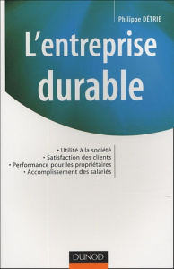 L'entreprise durable - Détrie Philippe