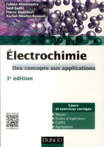 Électrochimie/Des concepts aux applications - Collectif