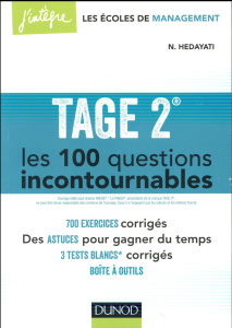 TAGE 2. Les 100 questions incontournables - Hedayati Navid
