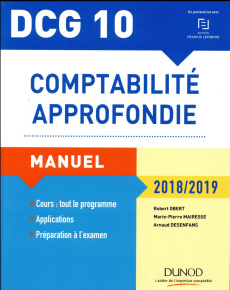 DCG 10 Comptabilité approfondie - Obert Robert, Mairesse Marie-Pierre, Desenfans Arn