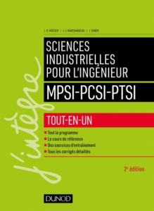 Sciences industrielles pour l'ingénieur MPSI-PCSI-PTSI - Mosser Jean-Dominique, Marchandeau Jean-Jacques, T