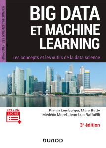 Big Data et Machine Learning. Les concepts et les outils de la data science, 3e édition - Lemberger Pirmin ; Batty Marc ; Morel Médéric ; Ra