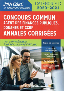 Concours commun agent des finances publiques douanes et CCRF - Collectif