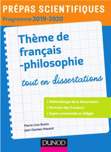 La démocratie tout en dissertations. Prépas scientifiques, Edition 2019-2020 - Bretin Marie-Line ; Mazaré Jean-Damien