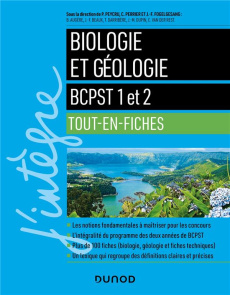 Biologie et géologie BCPST 1 et 2. Tout-en-fiches - Peycru Pierre ; Perrier Christiane ; Fogelgesang J