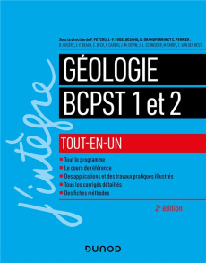 Géologie tout-en-un BCPST 1 et 2. 2e édition - Fogelgesang Jean-François ; Grandperrin Didier ; P