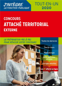 Concours attaché territorial externe. Tout-en-un, Edition 2020 - Pian Francis - Belleney Delphine - Bouche Christin
