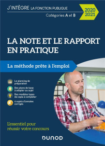 La note et le rapport en pratique. La méthode prête à l'emploi, Edition 2020-2021 - Godefroy Laëtitia
